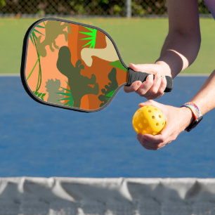 Dinosaurs in the Wild Pickleball Paddle