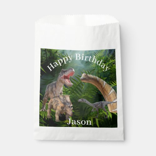 Dinosaurs Jurassic World Favor Bag