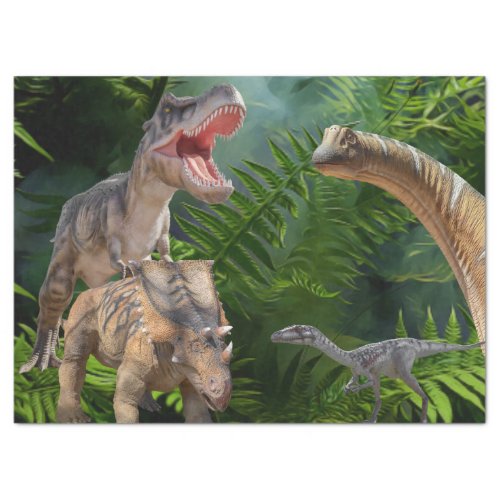 Dinosaurs Jurassic World Tissue Paper