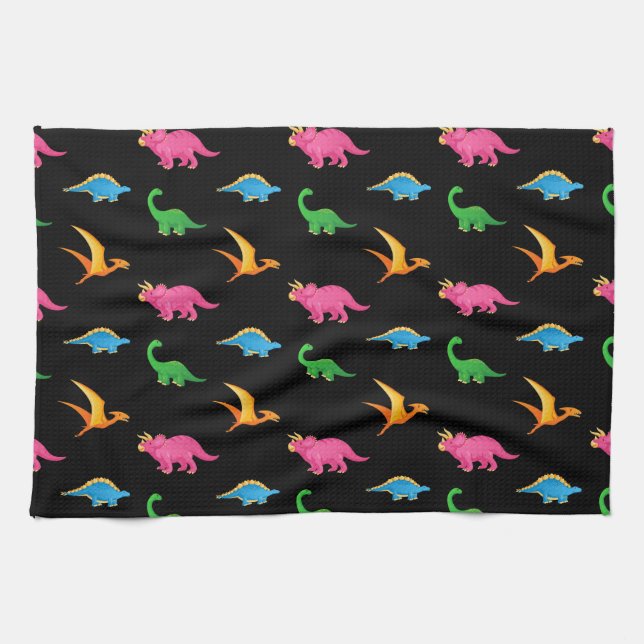 DINOSAURS KITCHEN TOWEL (Horizontal)