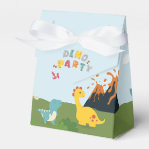 Dinosaur's land/Dino land birthday party Favor Boxes