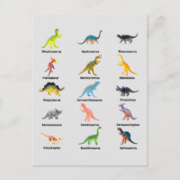 Dinosaurs list of names