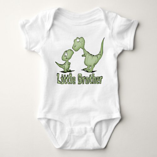 Dinosaurs Little Brother Baby Bodysuit