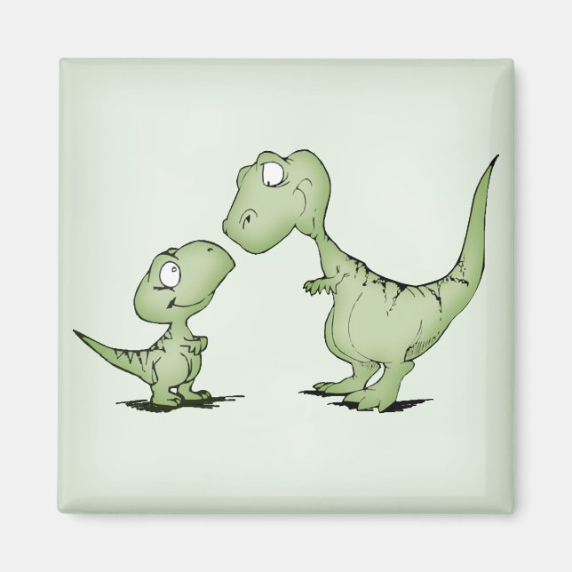 Dinosaurs Magnet (Front)