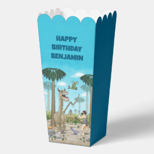 Dinosaurs meets the Stone Age Favor Boxes