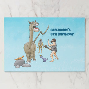 Dinosaurs meets the Stone Age Paper Pad