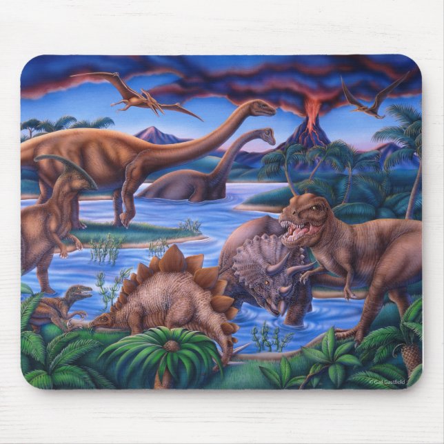 Dinosaurs mousepad (Front)