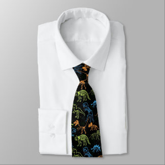 Dinosaurs Neck Tie