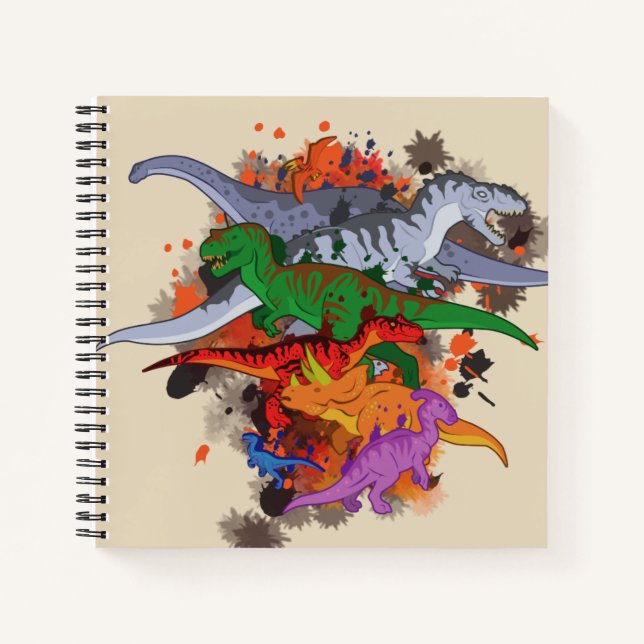 Dinosaurs Notebook (Front)
