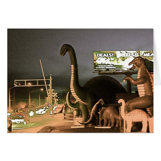 Dinosaurs of Route 66 Cards (Front Horizontal)