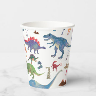 Dinosaurs Paper Cups | Popobell Prehistoric Party