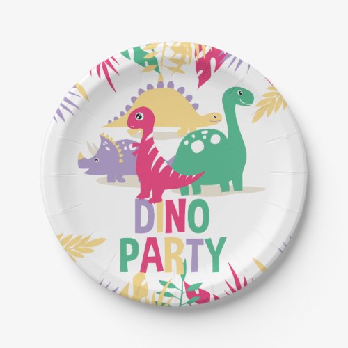Dinosaurs Paper Plates