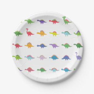Dinosaurs Paper Plates