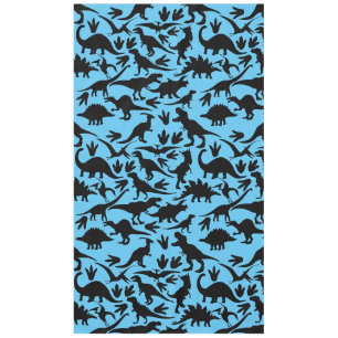 Dinosaurs pattern 01 b. Lblue BG Tablecloth