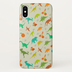 Dinosaurs Pattern iPhone X Case