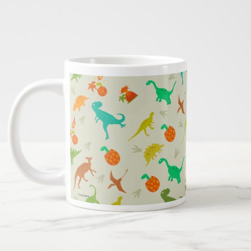 Dinosaurs Pattern Giant Coffee Mug