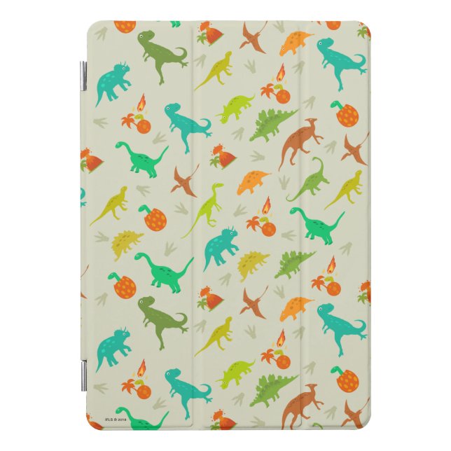 Dinosaurs Pattern iPad Pro Cover (Front)