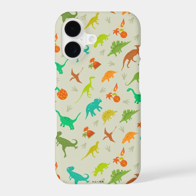 Dinosaurs Pattern Iphone Case (Back)