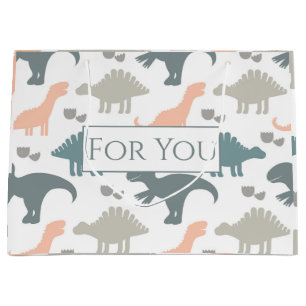 Dinosaurs Pattern Large Gift Bag
