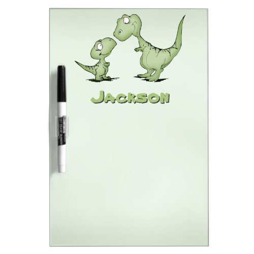 Dinosaurs Personalized Dry Erase Board