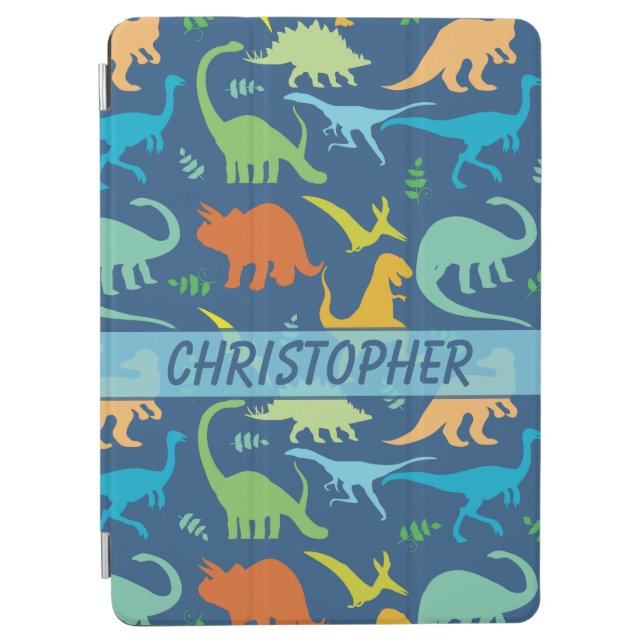Dinosaurs Personalized iPad Air Cover (Front)