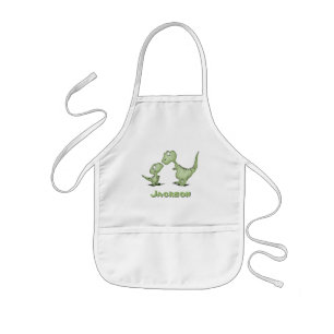 Dinosaurs Personalized Kids' Apron