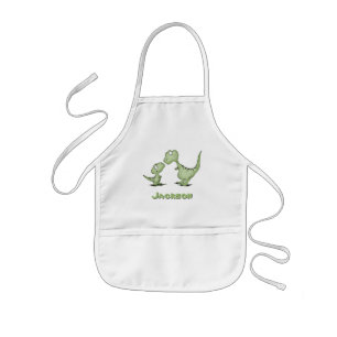 Dinosaurs Personalized Kids' Apron