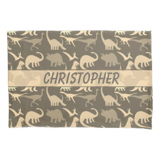 Dinosaurs Personalized Pillow Case