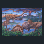 Dinosaurs placemat<br><div class="desc">Placemat with Dinosaurs artwork</div>