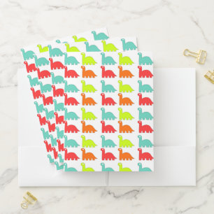Dinosaurs Pocket Folder