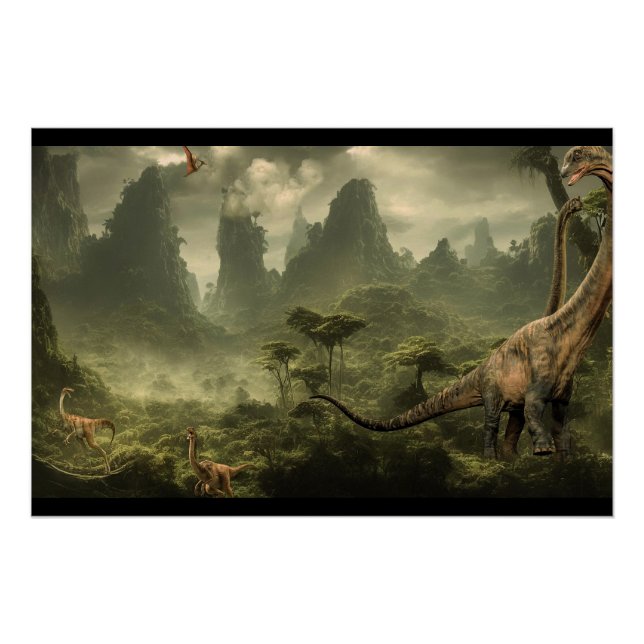 Dinosaurs  poster (Front)