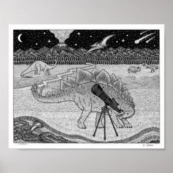 Dinosaurs Poster by elihelman at Zazzle