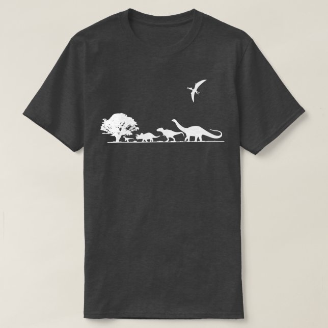 Dinosaurs Prehistoric Dinosaur Kids Or Adults   1  T-Shirt (Design Front)
