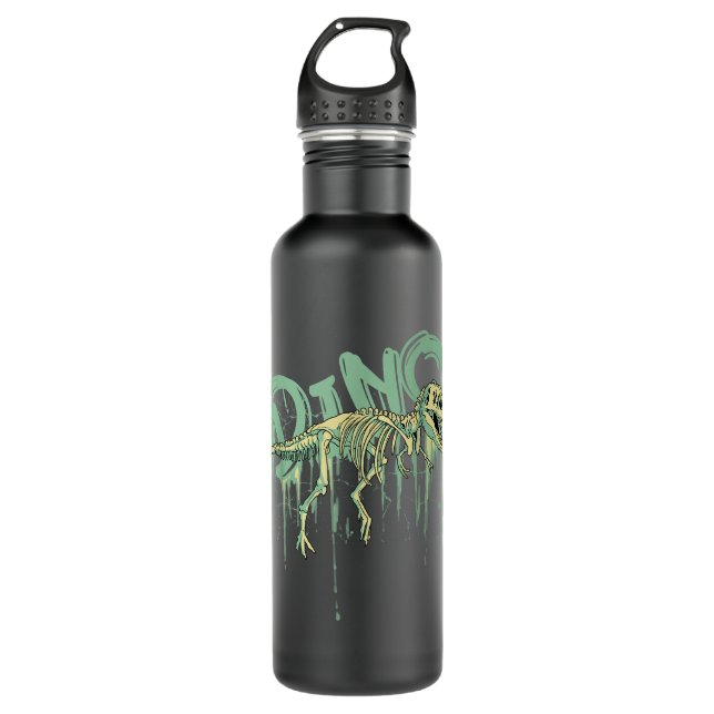 Dinosaurs Prehistoric Dinosaur Kids Or Adults  Stainless Steel Water Bottle (Front)