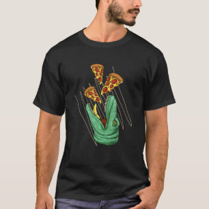 Dinosaurs Prehistoric Dinosaur Pizza Kids Or Adult T-Shirt
