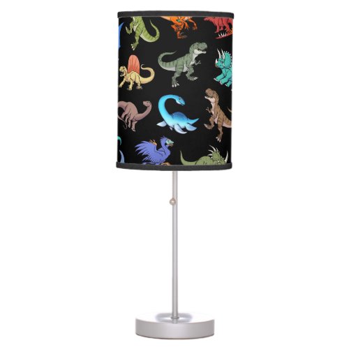 Dinosaurs Rainbow II School supplies Table Lamp