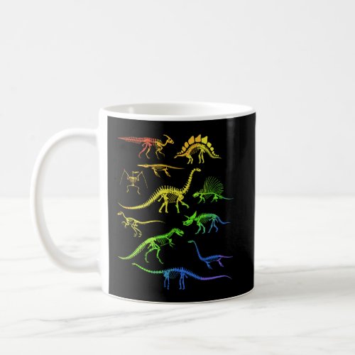 Dinosaurs Rainbow Pride For Kids And Adults Coffee Mug
