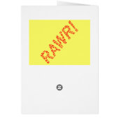 Dinosaurs rawr! (Back)