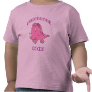 Dinosaurs Rock Pink shirt