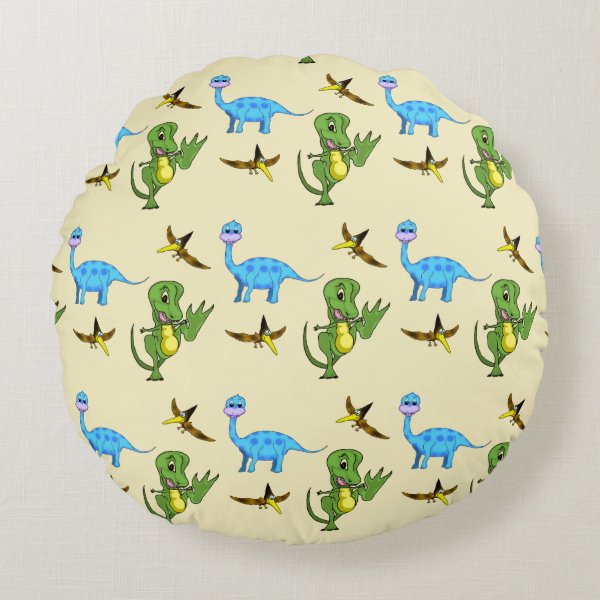 Cute Dinosaur Decorative & Throw Pillows Zazzle