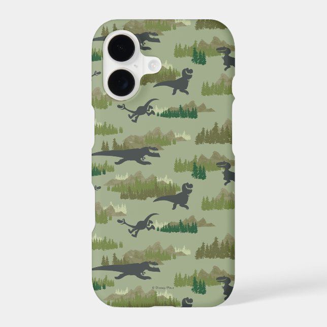 Dinosaurs Running Camo Pattern Iphone Case (Back)