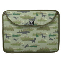 Dinosaurs Running Camo Pattern Sleeve For MacBook Pro