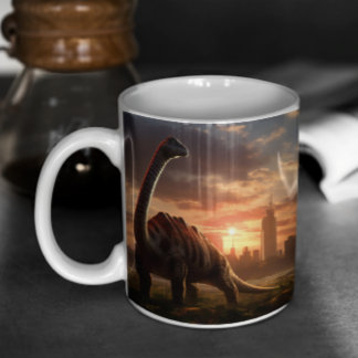Dinosaurs Scary & Cute version 3 Mug