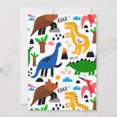 Dinosaurs seamless pattern (Front)