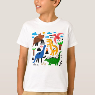 Dinosaurs seamless pattern T-Shirt