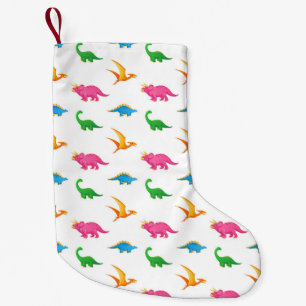 DINOSAURS SMALL CHRISTMAS STOCKING