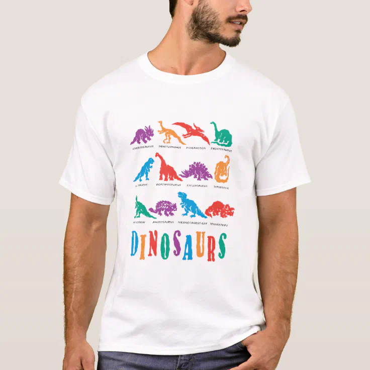 Dinosaurs T-Shirt | Zazzle