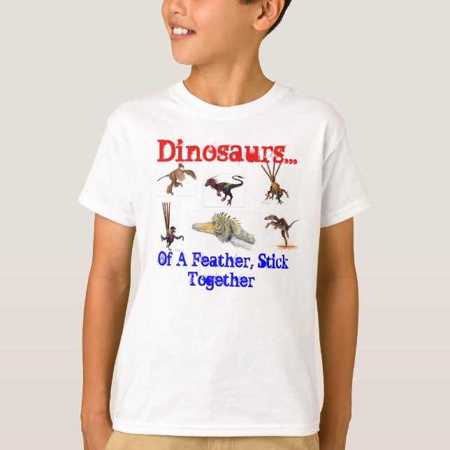 dinosaurs t shirt (Front)