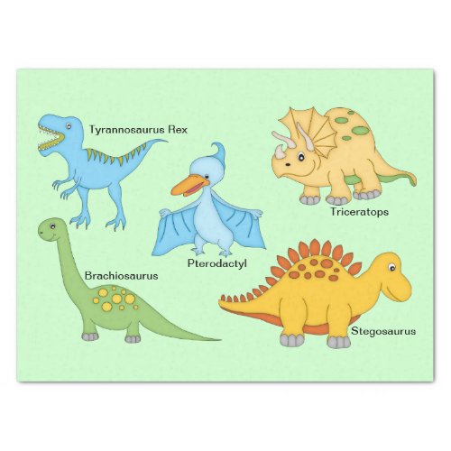 Dinosaurs Tissue Paper