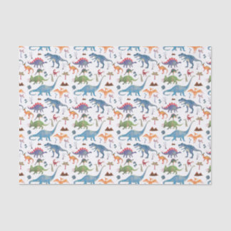 Dinosaurs Tissue Paper by Popobell